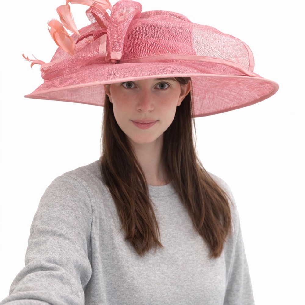Nordstrom Chic Pink Women's Hat Derby Hat